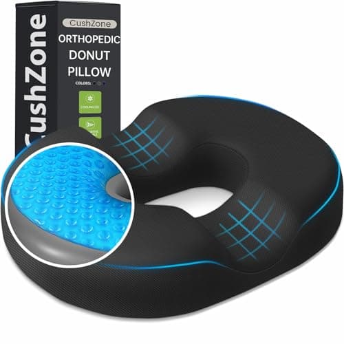 Donut Sitzkissen Test 2024 – Memory Foam & Cooling Gel Review