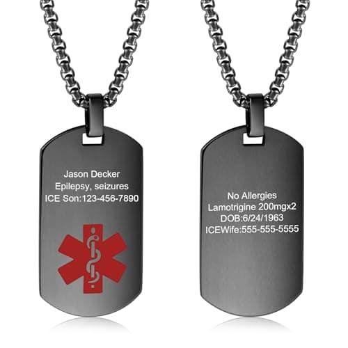 Edgahisme Medical Alert Pendant Necklace Review – Hands-On Test