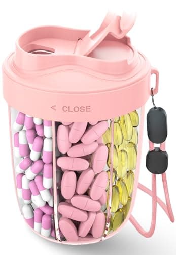 MEI NIAN Large Pill Organizer Review – 7-Day Vitamin Organizer Tested