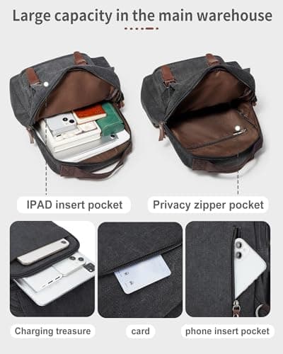 sling bag,canvas messenger bag for men,crossbody bag for women,Black