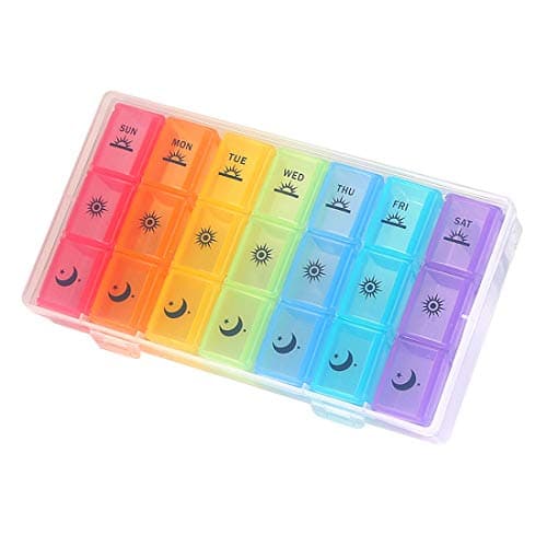 Weekly Pill Organizer 7-Day Review: SE7EN-DAY 3-Times-A-Day Organizer Tested