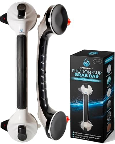 Waterseven Suction Grab Bars for Shower Review: Real Test Results