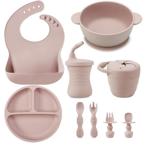 PandaEar Baby Feeding Set Test: 9-teiliges Silikon-Set für Beikost
