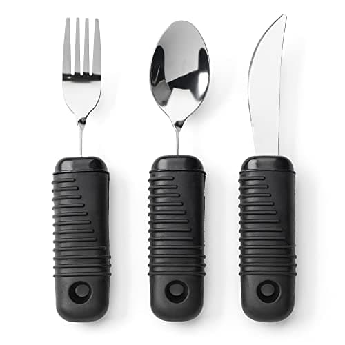 Cubiertos Pesados Mars Wellness: Análisis del Set de 3 Piezas para Comer con Estabilidad