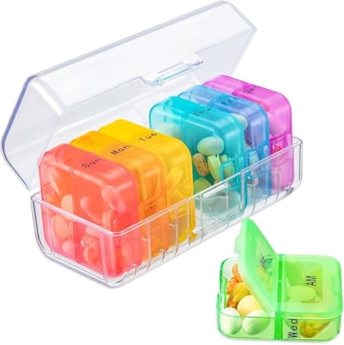 Zoksi Pill Organizer Review: A Week-Long AM PM System Built for Real Hands