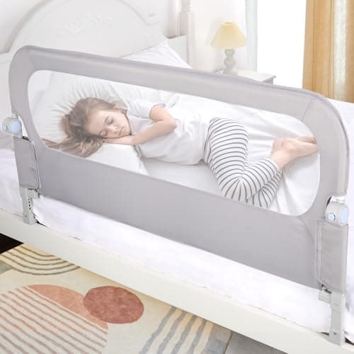 NUTIKAS Baby Bed Rail Review - 47" Inklapbare Bedbeugel Test 2025