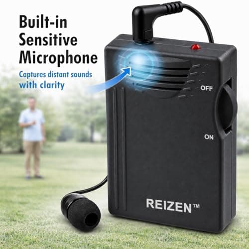 Reizen Loud Ear 110dB Gain Personal Amplifier