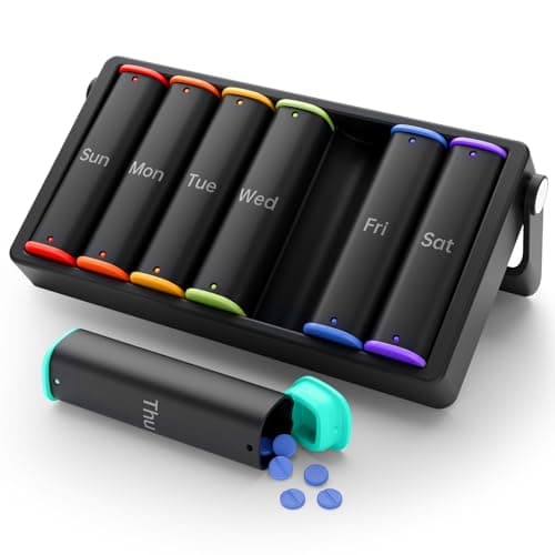 KOVIUU Weekly Pill Organizer 2 Times a Day Review