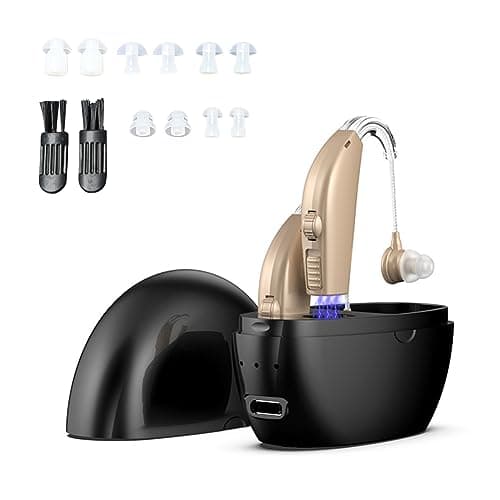 Manzelun Hearing Aids Review – Lightweight BTE Aid for Seniors