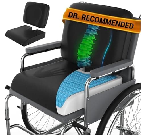 Rollstuhlkissen Test 2025: CUSHIO 2er-Set im Praxistest
