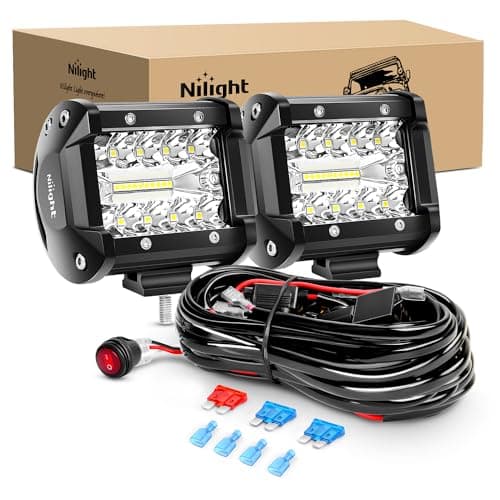 Nilight LED Light Bar Review: 60W 4-Inch Flood Spot Combo