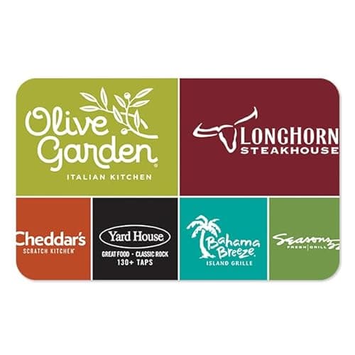 Darden Restaurants eGift Card $25 Review: Is It Worth It for Seniors?