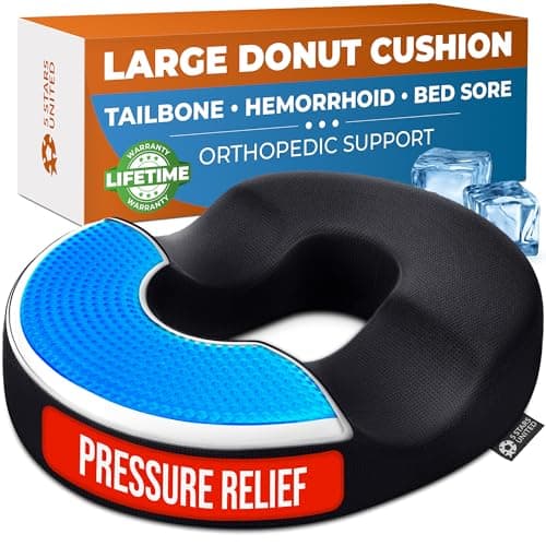 Donut Kussen Test 2025 – 5 STARS UNITED Aambeien & Staartbeen Kussen Review