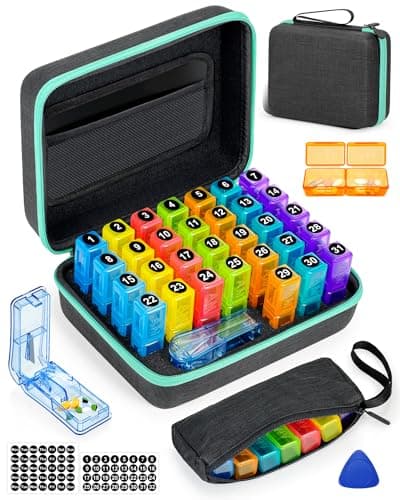 FRIWOLE Maandelijkse Pil Organizer Review: 31 Dagen Medicatiebeheer Getest