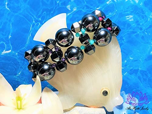 Heavy 3/4 lb. Weighted Bracelet - Parkinson's | Huntington's | Essential Tremor | Hand Shaking | ADLs | Eating | Support (7.0 Medium)