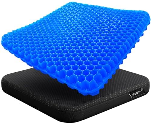 Helishy Gel Seat Cushion Review – Comfort for Long Sitting Sessions