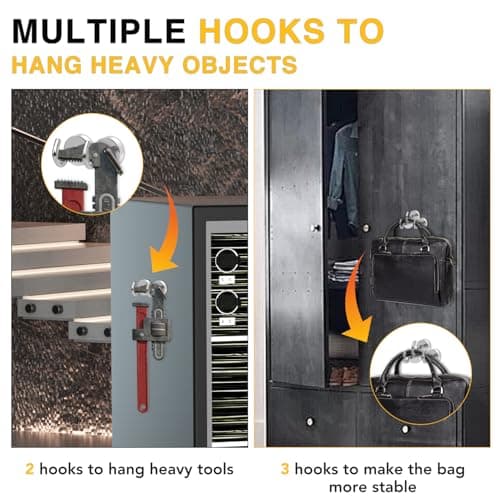 DIYMAG Magnetic Hooks, 30lbs+ Magnet Hook 2026 Cruise Cabin Ship Essentials Heavy Duty Strong Magnets Refrigerator Fridge Hanging for Classroom Beach Vacation Kitchen Grills Home 20 Pack (Silver)