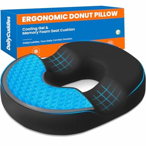 DailyCuddles Donut Pillow – Recension av sittdyna mot svanskottssmärta
