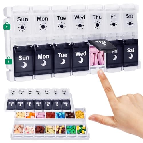 Shintop Weekly Pill Organizer Review – A Solid AM/PM Box for Seniors