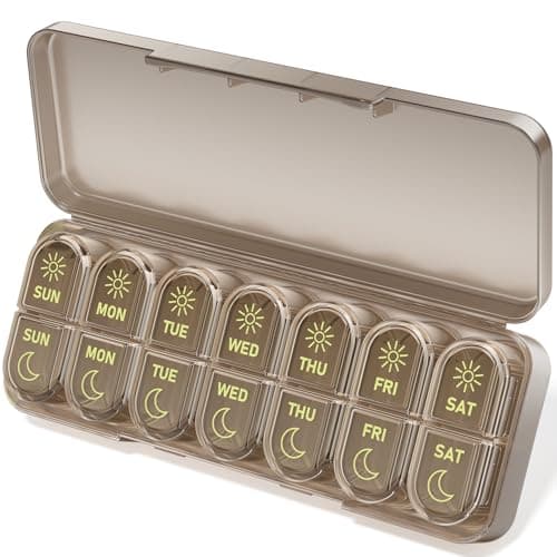 Betife AM PM Pill Organizer 7 Day Review: Durable Weekly Organizer for Seniors