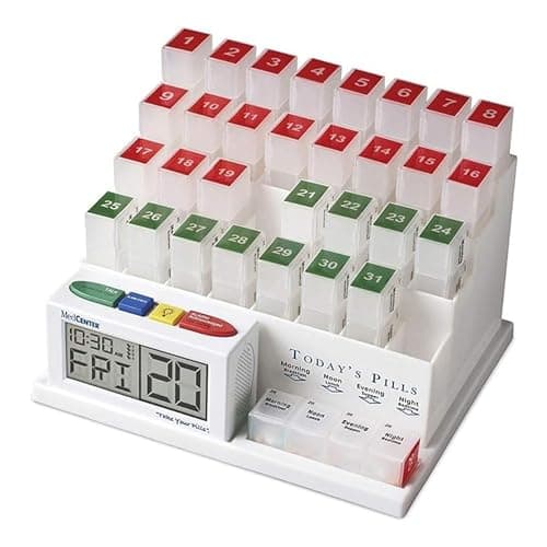 Medcenter Pillenorganizer Test: 31-Tage-System mit Sprachwecker im Praxischeck