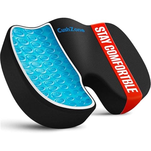 CushZone Office Chair Seat Cushion Review – Relief for Long Sits?