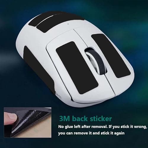 Anti Slip Grip Tape Universal Kit Pre-Cut Universal grip tape ultra-thin Pre-Laminated Sweat Absorbing High Performance Universal Mouse Grip Tape Ultra-Thin 0.5mm Anti-slip grip tape for gaming mouse