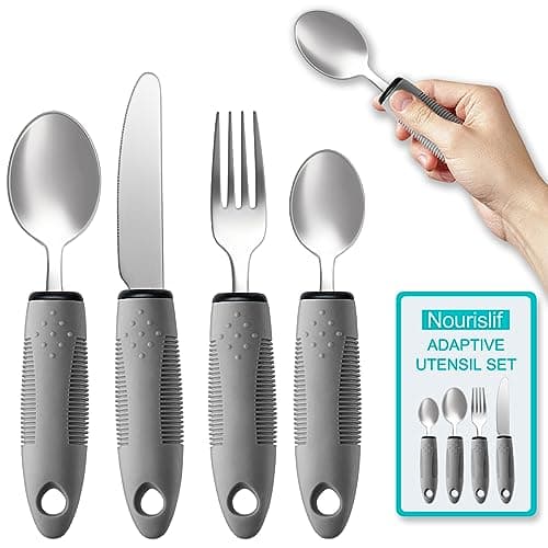 Nourislif Adaptive Utensils Review: Do They Actually Help with Hand Tremors?