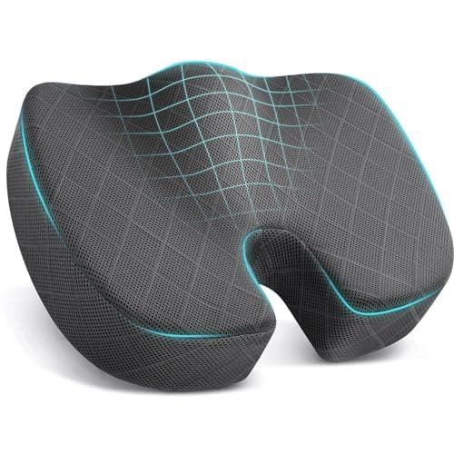 TushGuard Seat Cushion Test – Minneskumssits för Kontorsstol och Bil