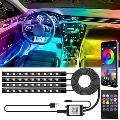 BFXM Car Interior Lights Review: RGB LEDs with Music Sync Worth It?