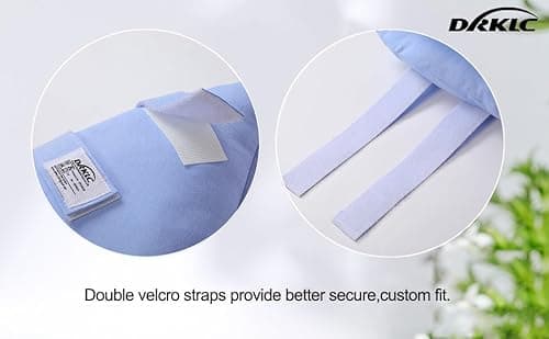 DRKLC Heel Protector Cushion for Pressure Sores,Adjustable Foot Support Boot Surgery Recovery Supplies for Elderly Bedridden Pressure Ulcer Cushion Ankle Pillow for Bed, Wheelchairs (1 Piece)