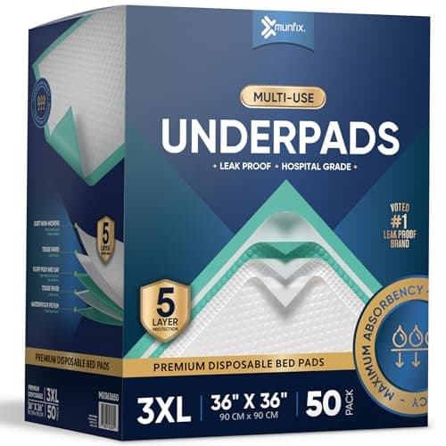 Avis Protections de Lit Jetables Munfix 50 Pack – Test Complet