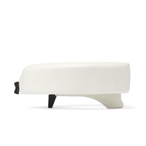 Medline 5" Elevated Toilet Seat Riser W/Microban Antimicrobial Protection for Seniors, Adults & Handicapped – 400 Lbs. Capacity, White