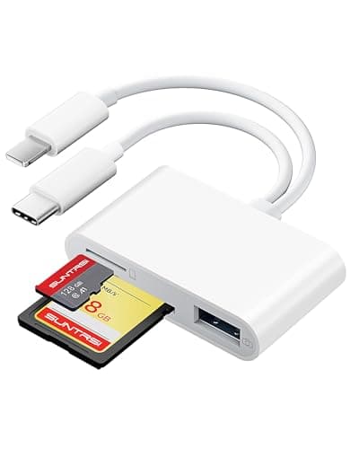 SUNTRSI SD Card Reader iPhone USB-C Test – Dual-Slot Kartenleser Bewertung