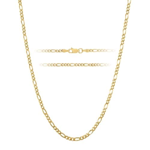KISPER Gold Chain Review – Italian Figaro, Mariner & Curb Necklace Tested