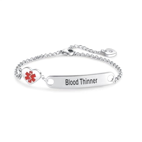 NARTGO Blood Thinner Bracelet Review: Stylish Medical Alert for Women