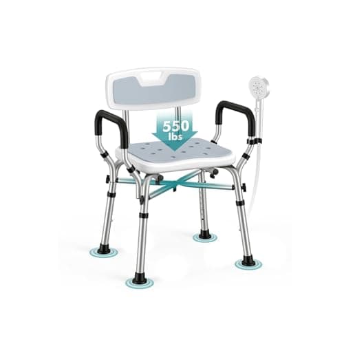 VFAUOSIT Douchestoel Review: Stevige Douche Stoel voor Senioren (550 lbs)