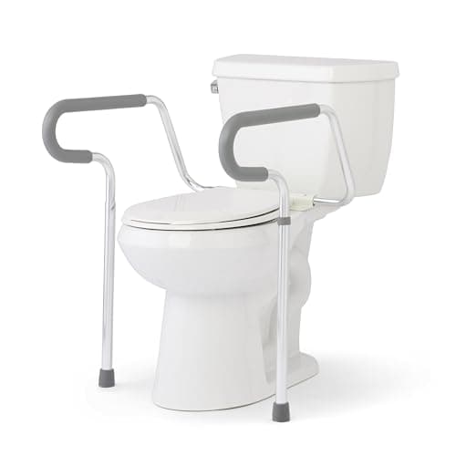 Medline Guardian Toilet Safety Rail Review – Adjustable Height Grab Bar for Seniors