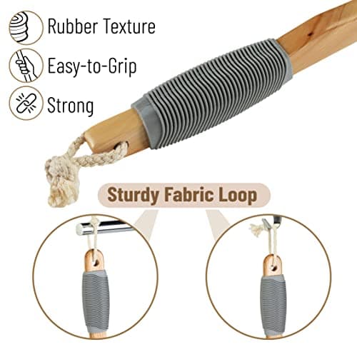 Slick- Lotion Applicator, 17 inch, Applicators for Your Back, Back Applicator Lotion, Certified Organic, Easy Reach Washable, Applicators, Self Tanner For All Skin Tone