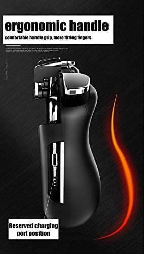 Mobile Game Controller for PUBG/Call of Duty/Fortnite Gaming Grip L1 R1 Portable Phone Trigger Joystick Gamepad for 4-6.5 inches iOS & Android Phone