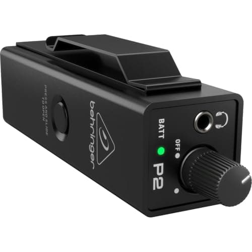 Behringer P2 In-Ear Monitor Amplifier Review – Solid Belt-Pack for Stage Musicians