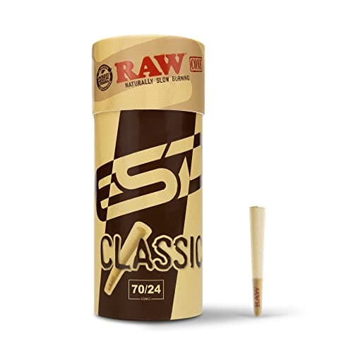 RAW Classic 70/24 Cones Review – 100-Pack of Mini Prerolls Worth It?
