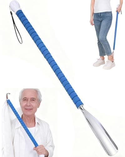 JFMkaer 36.5" Metal Extra Long Handled Shoe Horn Review