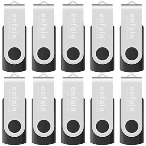 Enfain 16GB USB 2.0 Flash Drive 10 Pack Review