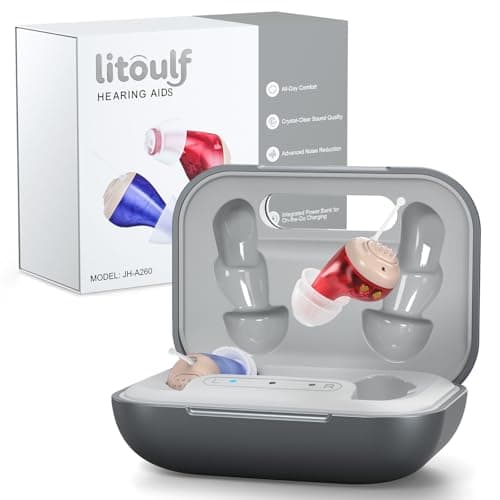 litoulf Hearing Aids for Seniors Review – 80H Battery, Invisible Design