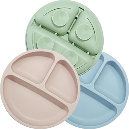PandaEar Silicone Baby Plates Review – Unbreakable Divided Plates That Actually Stay Put