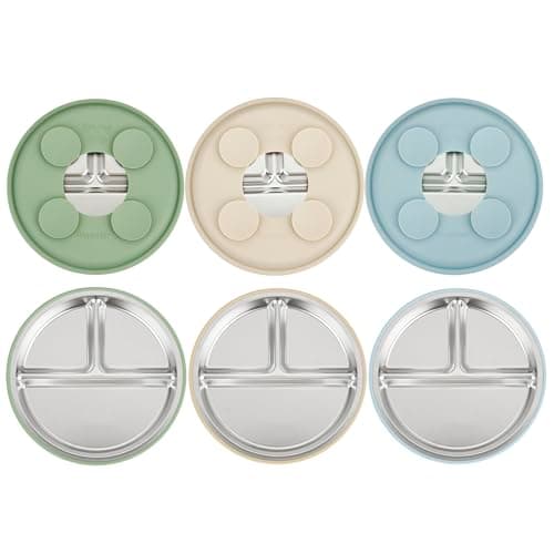 PandaEar RVS Baby Bord Review 2025 - Beste Suction Plates voor Baby's