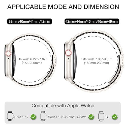EPULY Metal Band Compatible with Apple Watch Bands for Men 49mm 46mm 45mm 44mm 42mm 41mm 40mm 38mm, Business Stainless Steel Strap for iWatch Bands Series 11 10 9 8 7 6 5 4 3 2 1, SE3 2 1, Ultra3 2 1