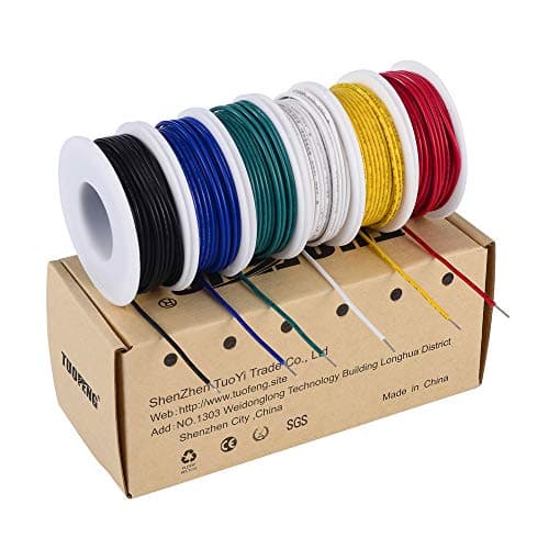 TUOFENG 22 AWG Wire Review — Solid Core Hookup Wire for Arduino