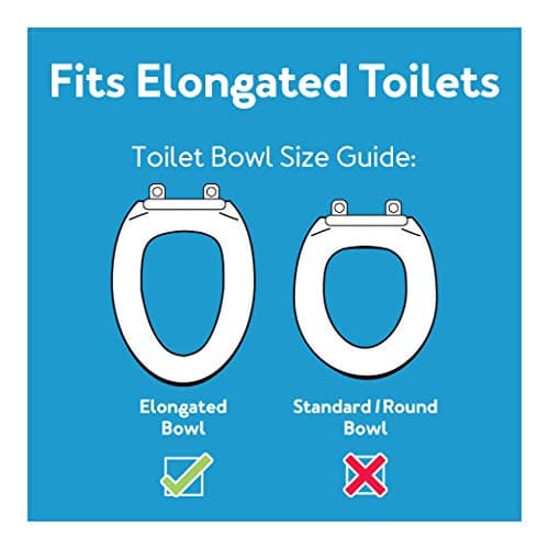 Carex 3.5 Inch Raised Toilet Seat with Arms, Elongated Toilet Seat Riser, Up to 250 lbs Capacity, Elevating & Raising Seat for Elderly & Handicap, Universal, Slip-Resistant with Padded Handles, White